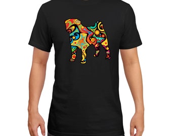 Psychedelic Pug T-shirt