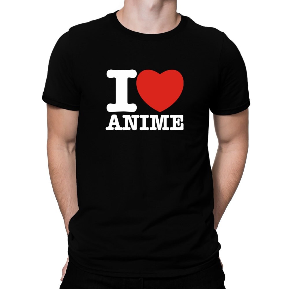 I love anime t shirt Clearance