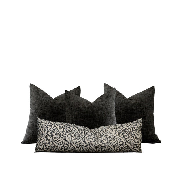 Floral Lumbar Pillow Etsy