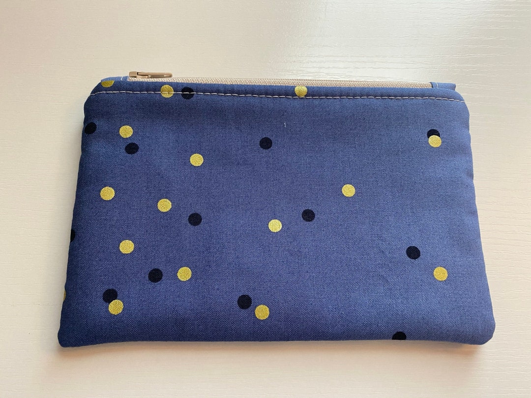 Notions Pouch, Knitting Notions Bag, Small Zippered Pouch, Zippered Bag