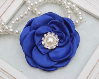 girls royal blue hair accessories