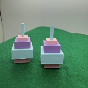 Grow a Garden Candy Blossom Set | Roblox Inspired 3D Printed Mini Flowers | Gamer Gift | Desk Toy | Collectible Figurines | Candy Blossom