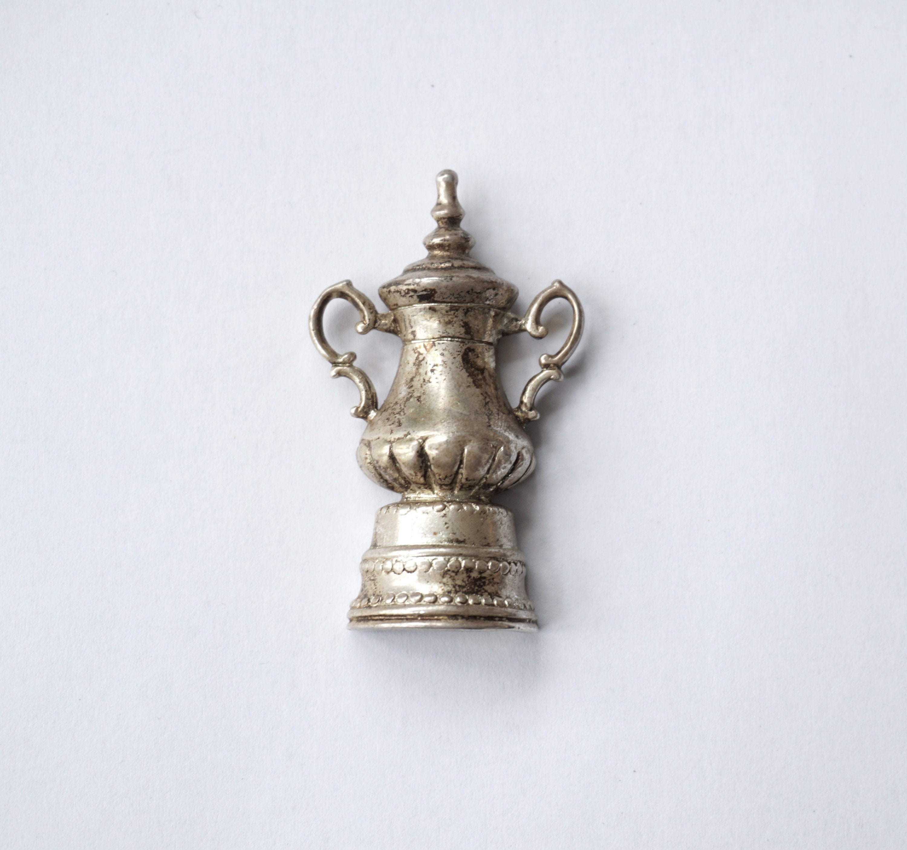 Coupe Trophée Vintage De La Fraternité Phi Kappa Psi - Laiton, Art Déco, Années 1930, USA