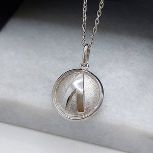 Sparta Shield Pendant/Men&#39;s Gold Shield Neckalce/Shield from Sparta/Spartan Shield Gold Pendan /Gold handmade shield/14k Gold Shield