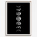 asreedy reviewed Trending Now Art, Moon phase print, lunar phases print, moon print, moon phases, moon phase poster, affiche scandinave ,large print, 24x36