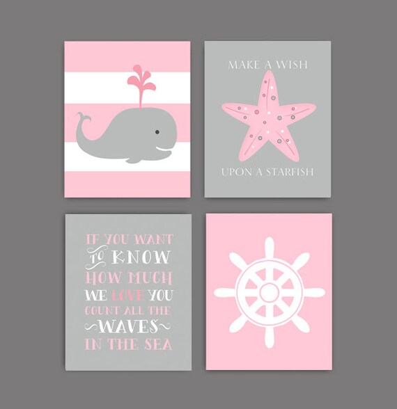 baby girl nautical nursery