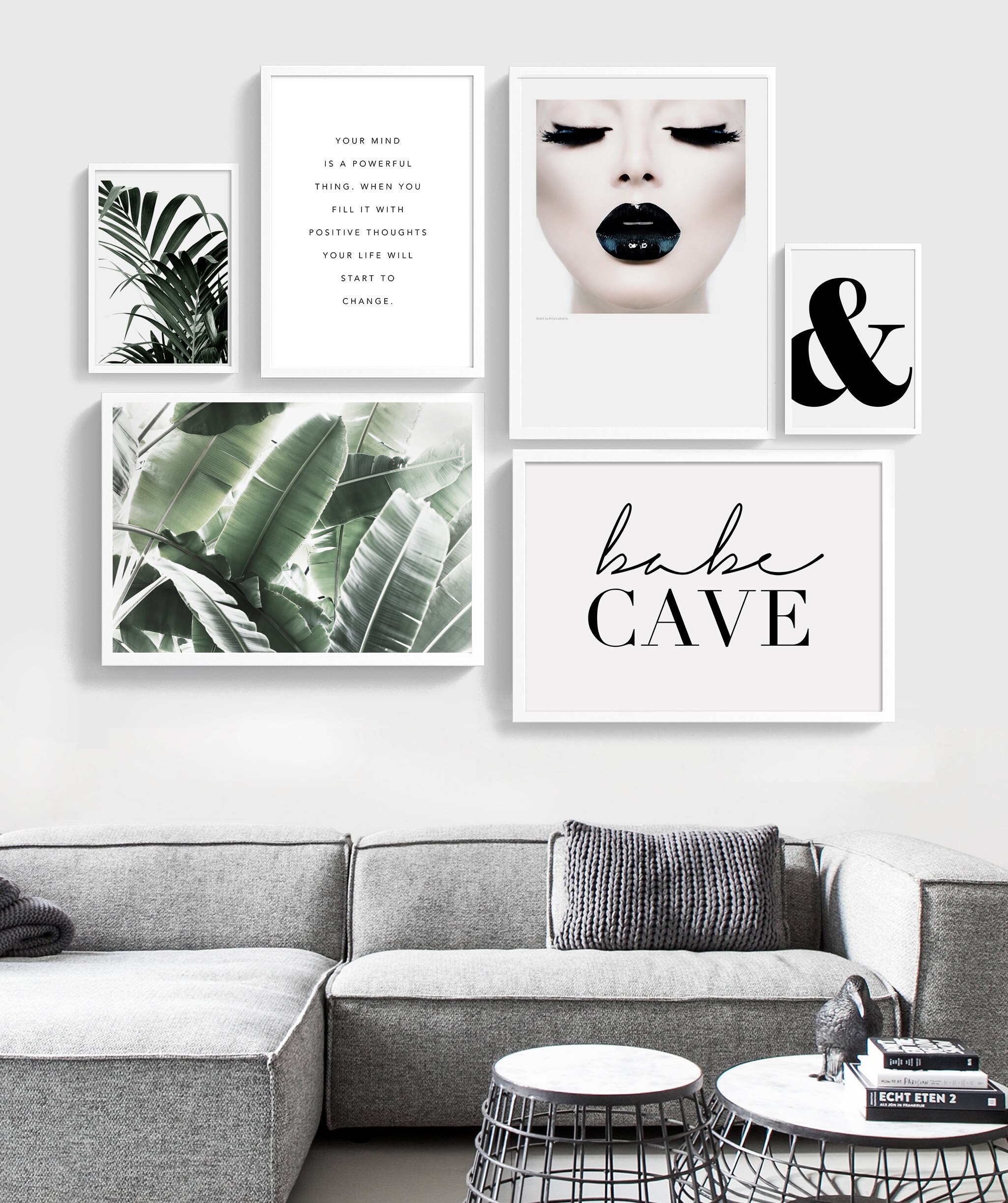 Fashion Gallery wall gallery wall set fashion wall art set Etsy