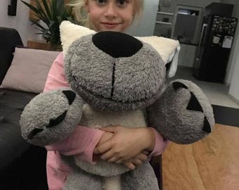 Plush wolf WOOF