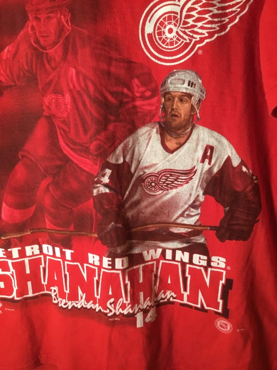 Detroit Red Wings Brendan Shanahan T Shirt Jersey