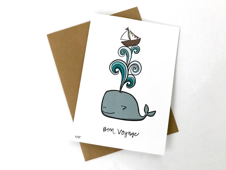 printable goodbye card cute whale goodbye good luck card