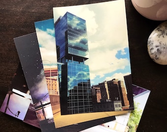Vintage Style Pittsburgh Postcards - Set of 5, Steel City Souvenirs