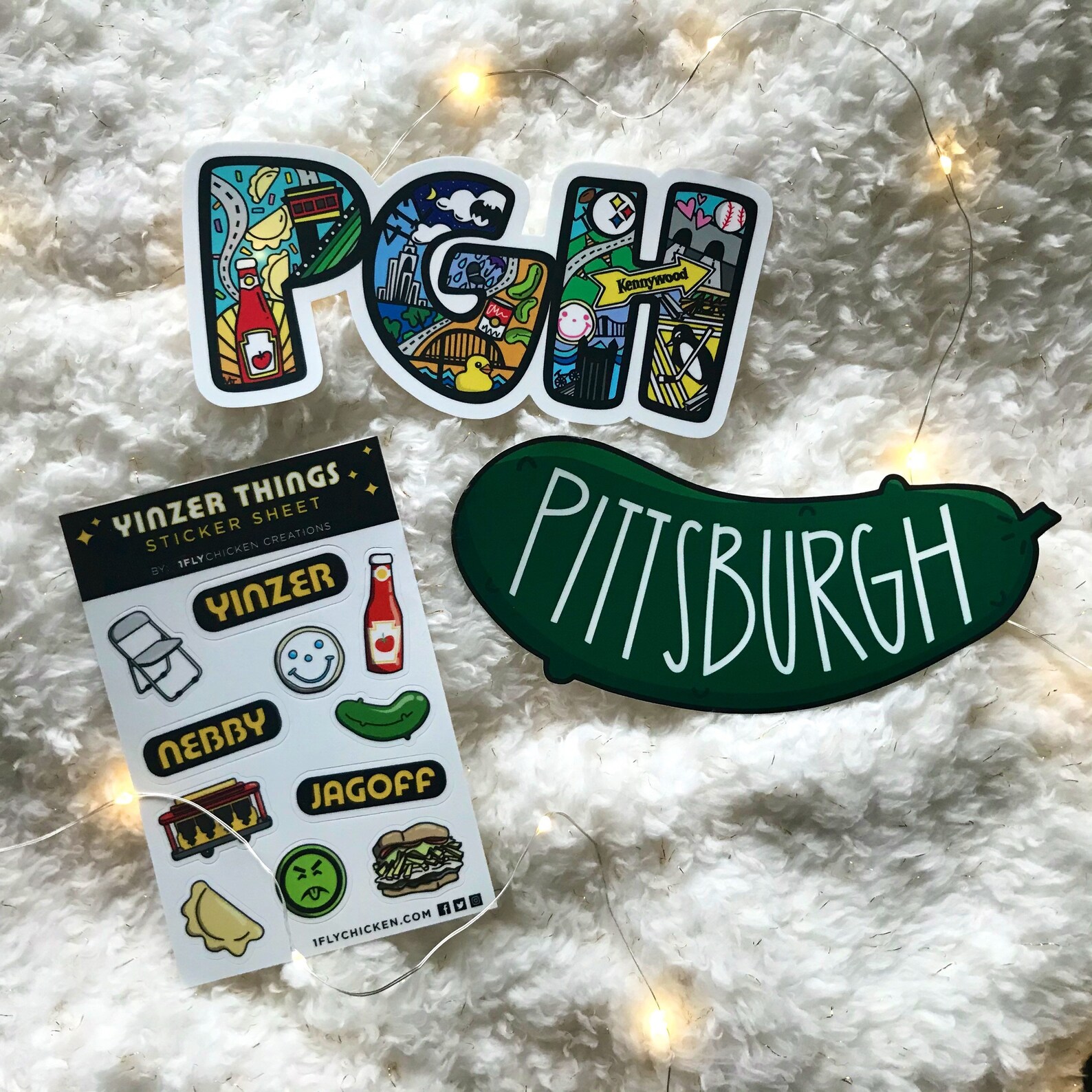 Pittsburgh Bumper Sticker or Fun PGH Bumper Sticker Etsy