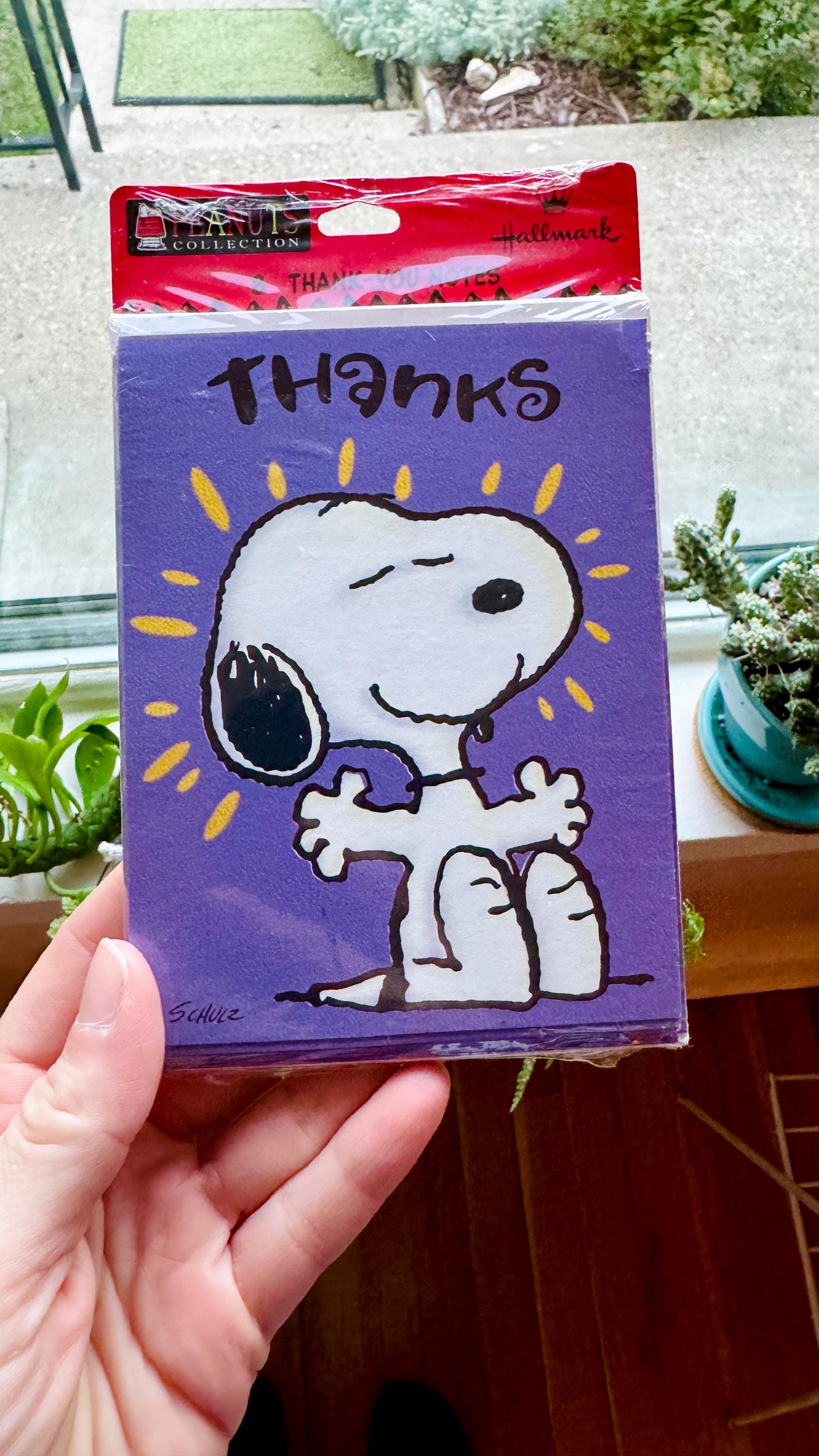 ANCIENNE CRAVATE SNOOPY & Charlie Brown-100% Soie - Peanuts