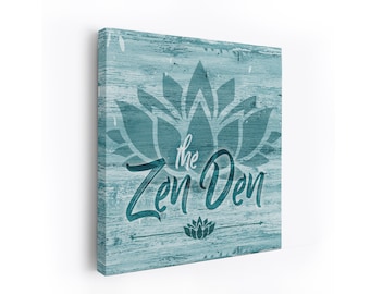 Zen Den Canvas - Wall Décor for Home, Living Room, Office, Meeting Room, Studio