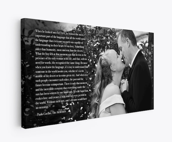 Custom Quote on Canvas Wall Décor for Home, Office, Personalized Christmas Gift