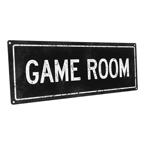 Customized Family Game Room Wall Decor Sign Etsy