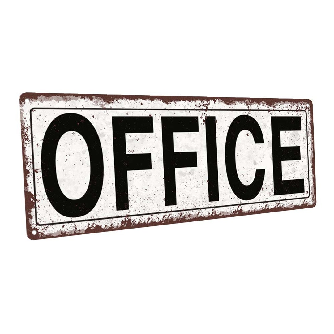 Office Metal Sign Wall Decor for Home and Office Etsy