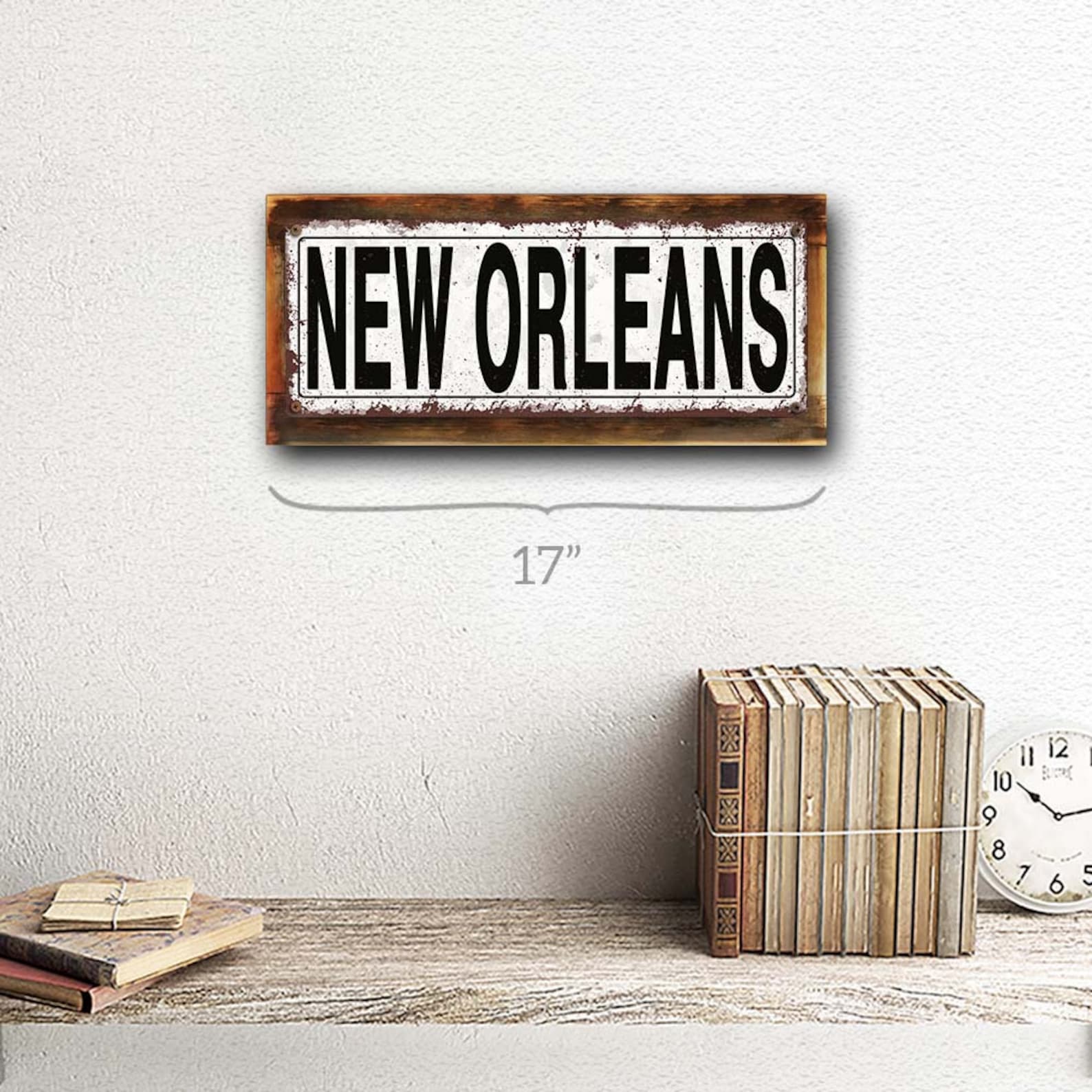 New Orleans Metal Sign Wall Decor for Home and Office Etsy
