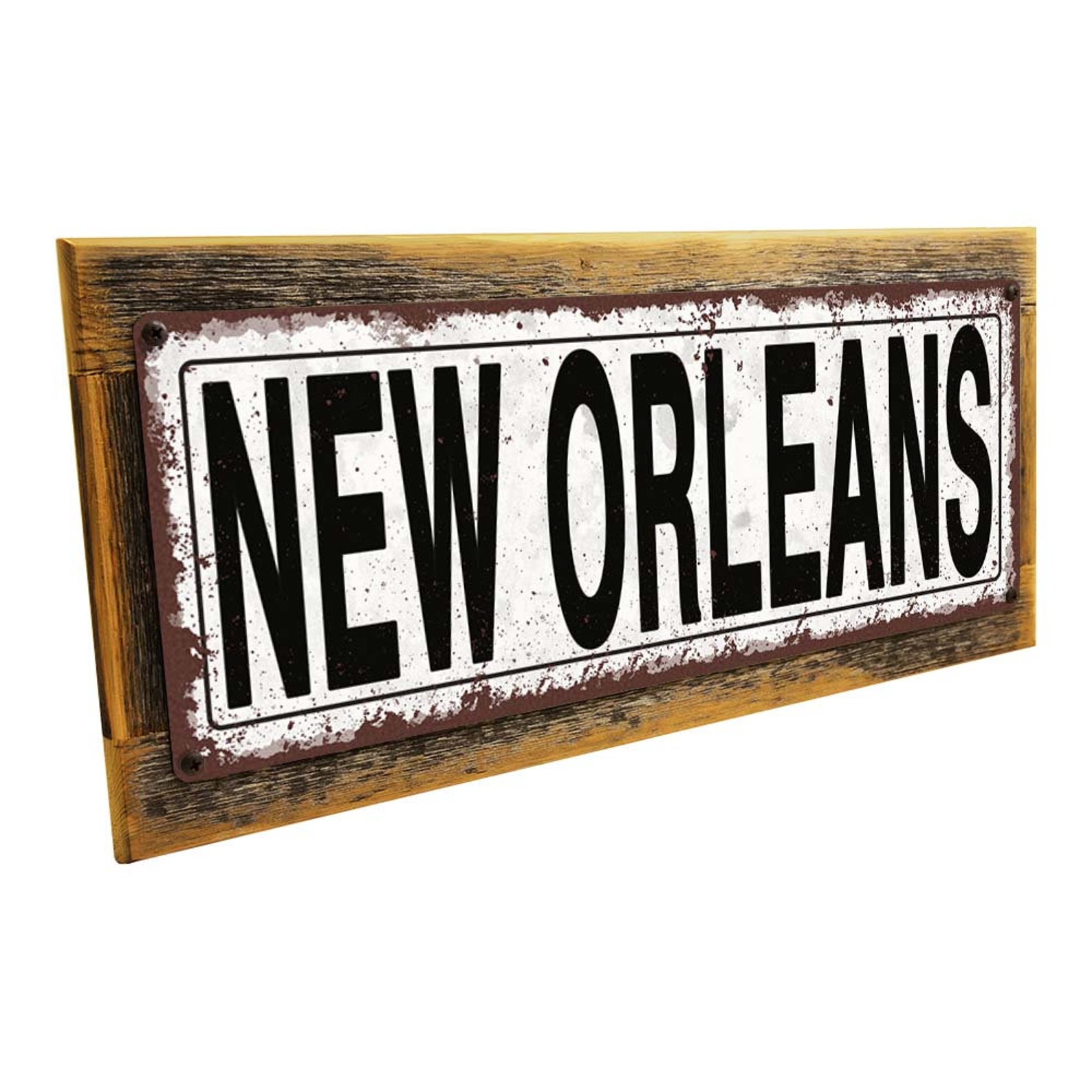 New Orleans Metal Sign Wall Decor for Home and Office Etsy