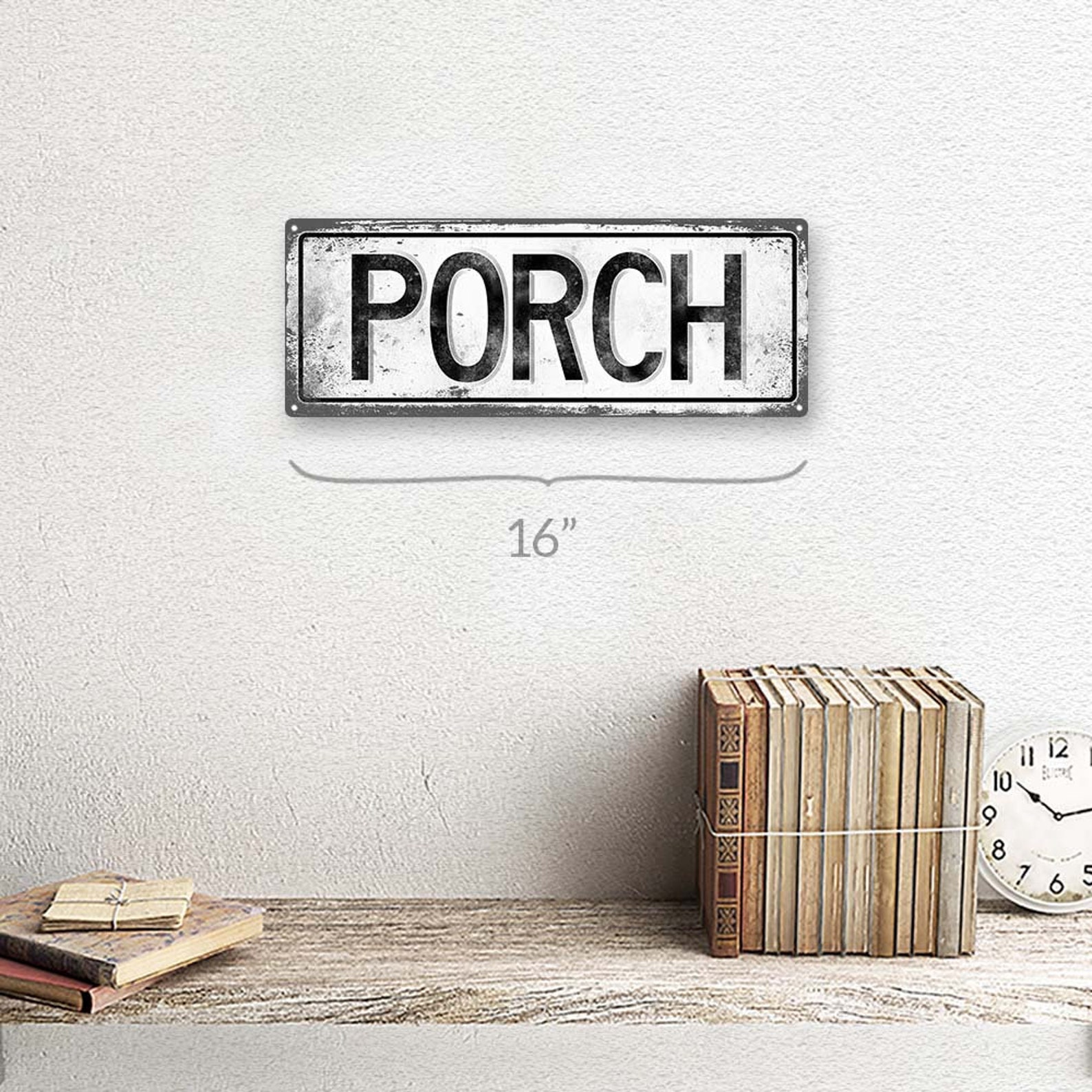 Porch Metal Sign Wall Decor for Porch Patio or Deck Etsy