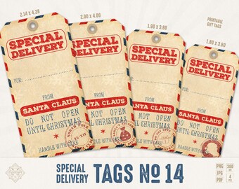 airmail tags christmas air mail tags digital vintage etsy