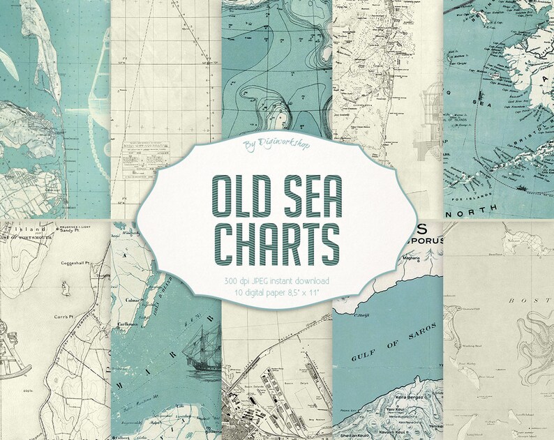 Antique Sea Charts