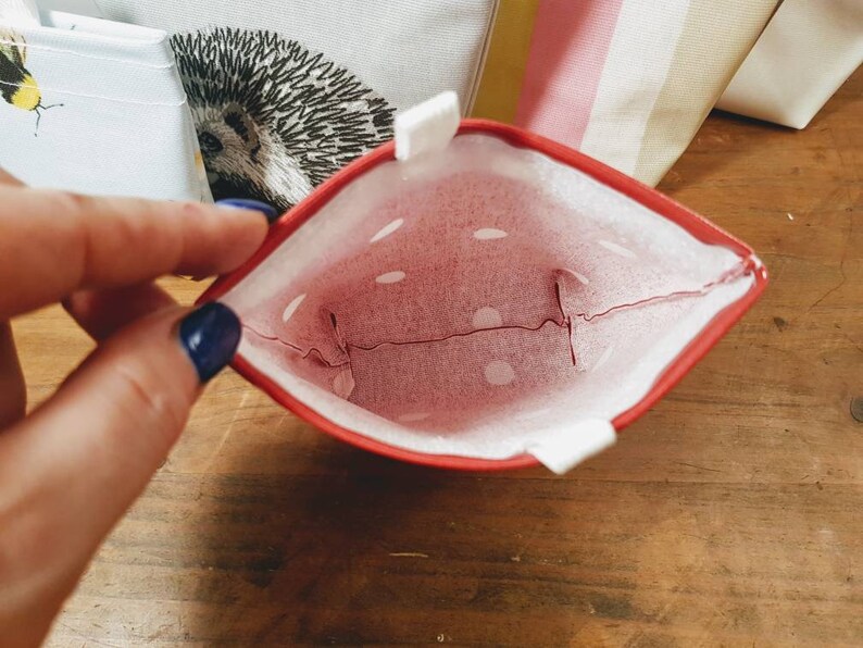 5 Sizes Oilcloth Velcro Fastening Snack Bags Lunch Bags in Etsy UK