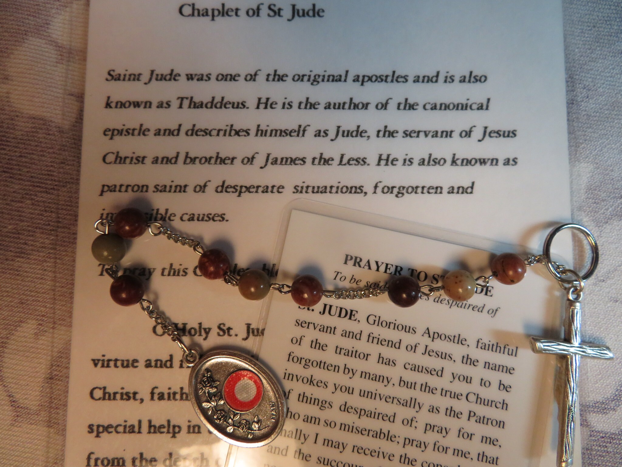 Buy St. JUDE 6mm Chaplet W/instructions Online in India Etsy