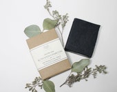 Activated Charcoal Chamomile Organic Goat Milk Bar Soap, All Natural Luxury Artisan Soap, Facial Soap, Creamy Chamomile Essential Oil Soap