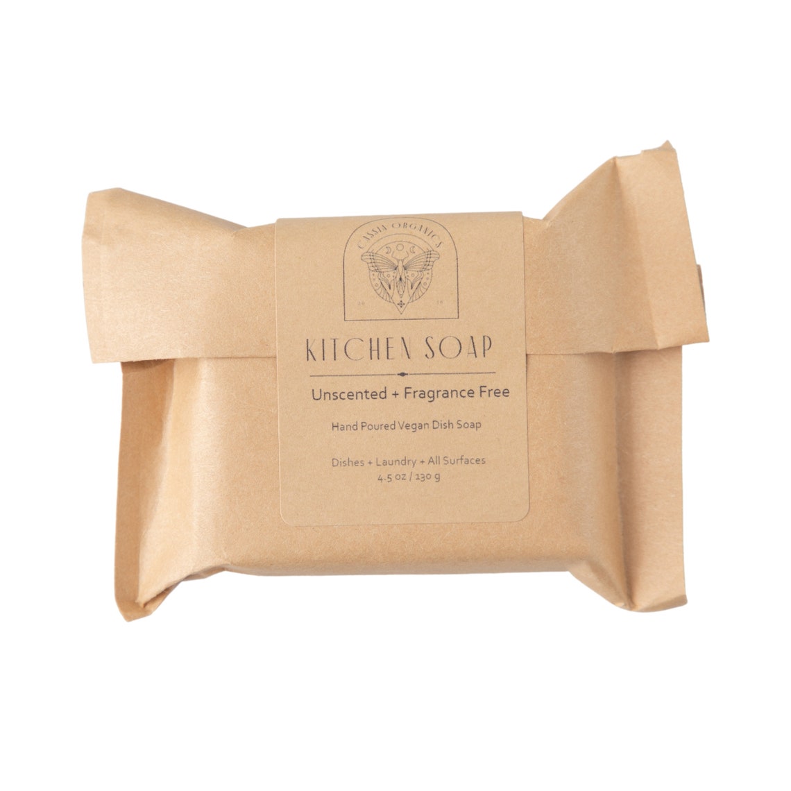 Unscented Dish Soap Bar Vegan Kitchen Soap for Cleaning Etsy