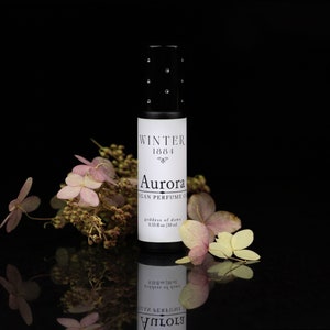 Aurora Natural Perfume Oil Roll On: Earthy Vegan Fragrance (10 ml)
