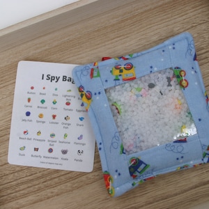 I Spy Bag/Eye Spy Bag/Sensory Bag/Fidget Bag/Busy Bag/Quiet Bag/Educational Game/Autism/Montessori