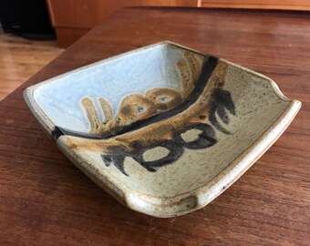 Mid Century ceramic ashtray / stamped JP / Candy dish/