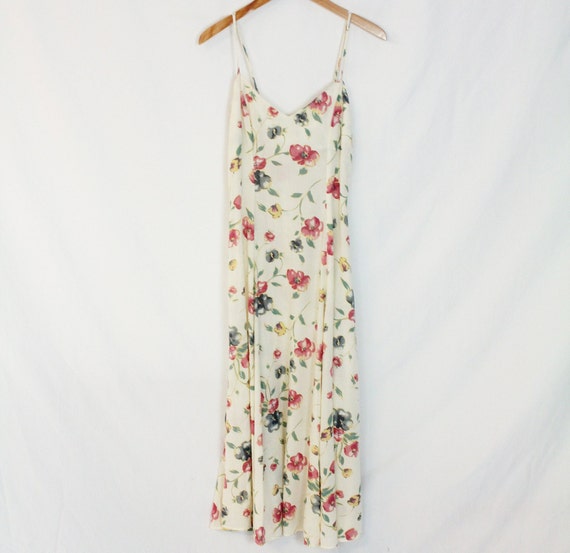 90s Frederick's of Hollywood Floral Dress - image 5