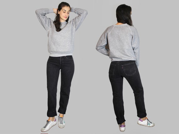 60s Grey Sweatshirt Vintage