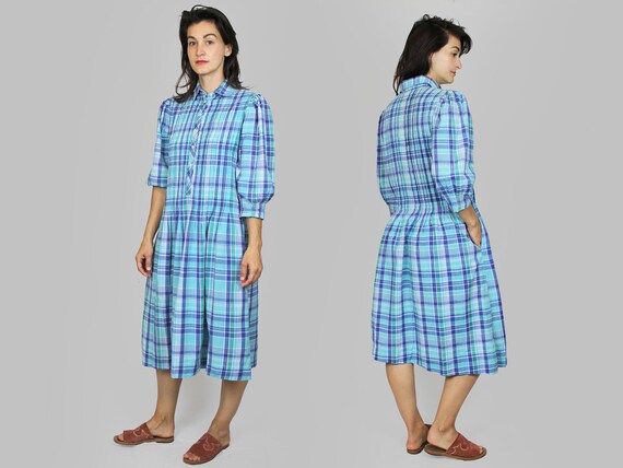 Plaid Dress Vintage