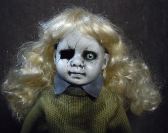 pretty creepy doll