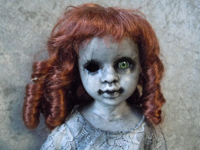 OOAK Blue Hair Vampire Bride Gothic Creepy Horror Doll Art by Christie  Creepydolls [730818] - $100.00 : Mystic Crypt, the most unique, hard to  find items at ghoulishly great prices!