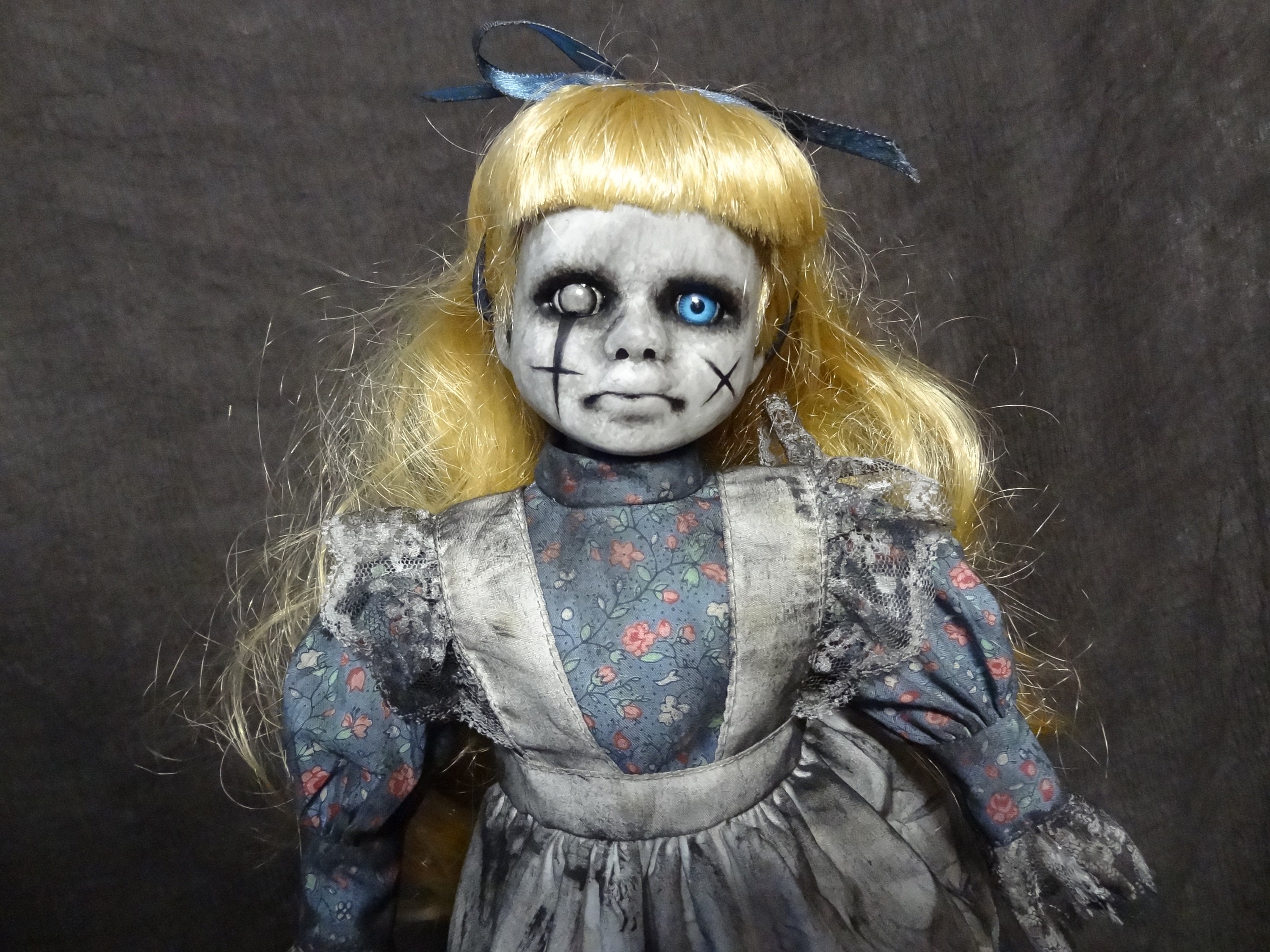 Porcelain Scary Looking Dolls Creepy Doll Scary Doll Spooky Doll