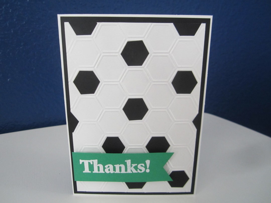 Soccer Thanks Coach Card - Etsy