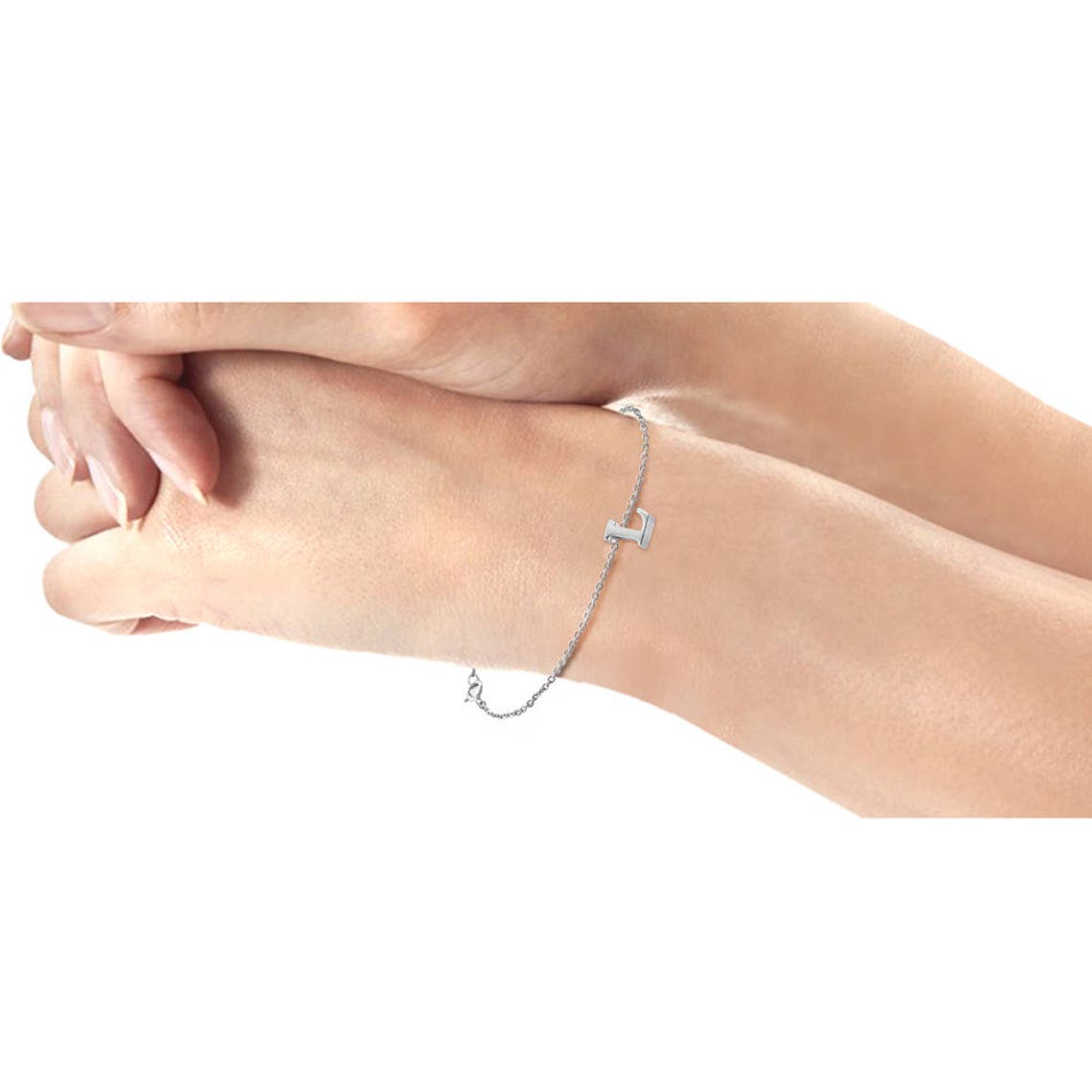 L initial bracelet Clearance