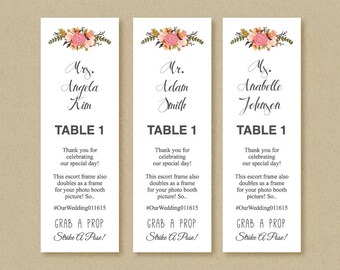 Le cadre numérique INSTANT Download - 2 x 6 Photo Booth insérer modèle w / texte modifiable