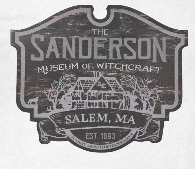 Hocus pocus sanderson sisters museum salem ma Digital File Etsy
