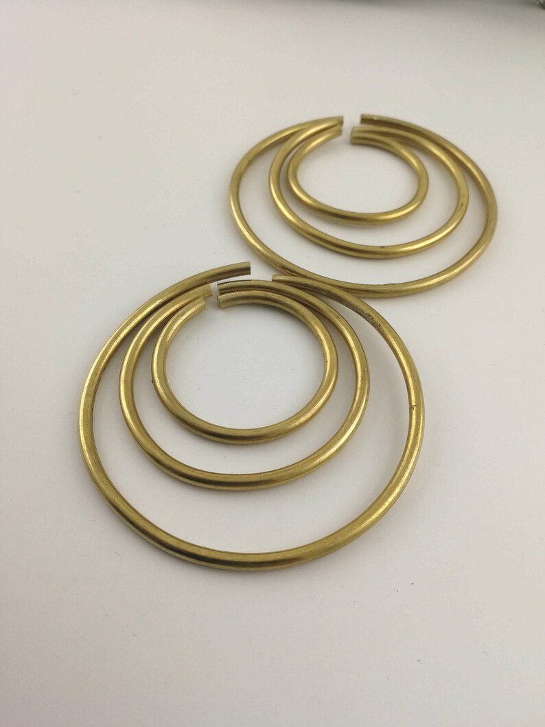 8g Hangers Brass Hoop Weights