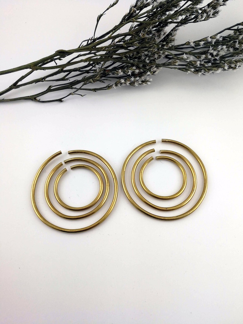 8g Hangers Brass Hoop Weights