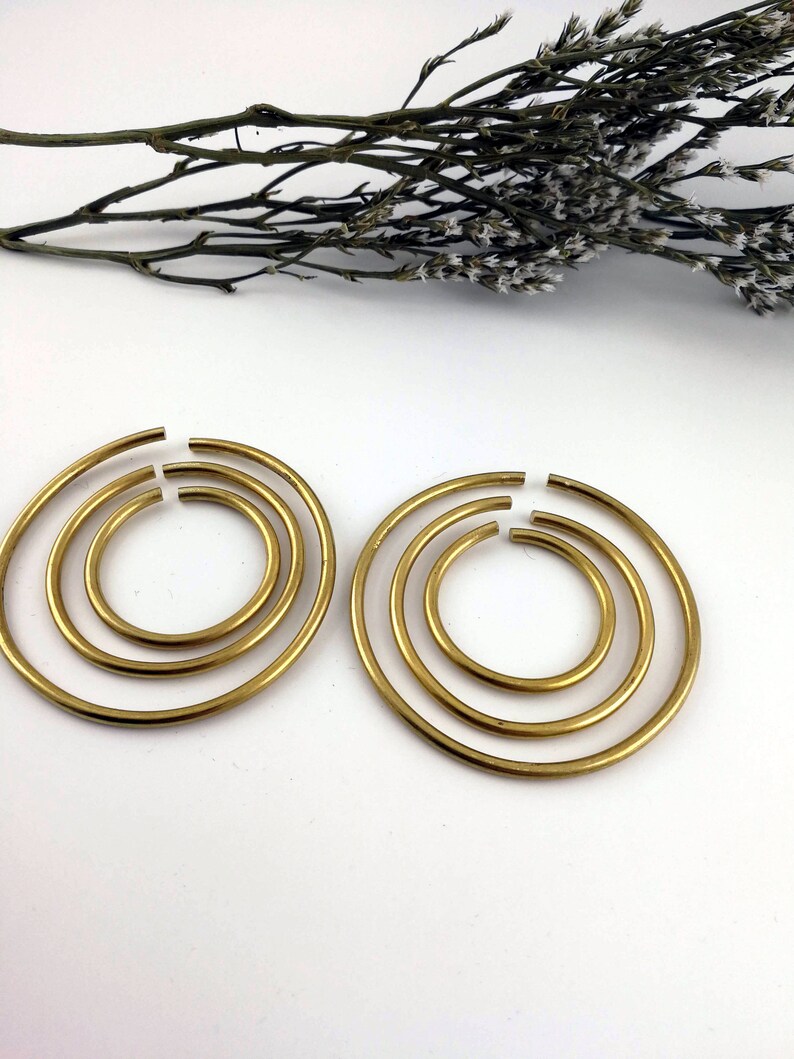 8g Hangers Brass Hoop Weights