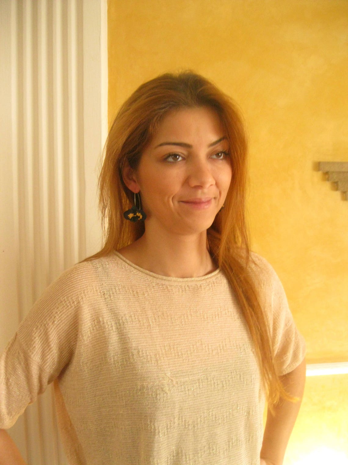 Handmade Black Orchid Earrings Orchid Jewelry Etsy