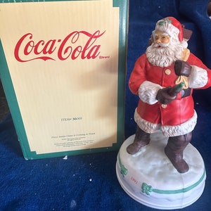 1991 Coca Cola Santa - Etsy