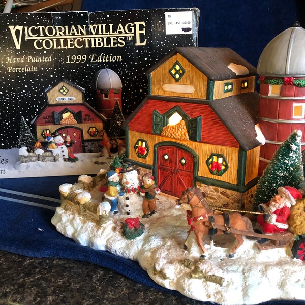 Victorian Christmas Village Etsy
