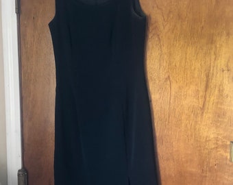 Vestido de noche Vera Mont France, vestido de cóctel, fiesta, crucero, negocios, formal, corte A, talla 10, vestido de cena